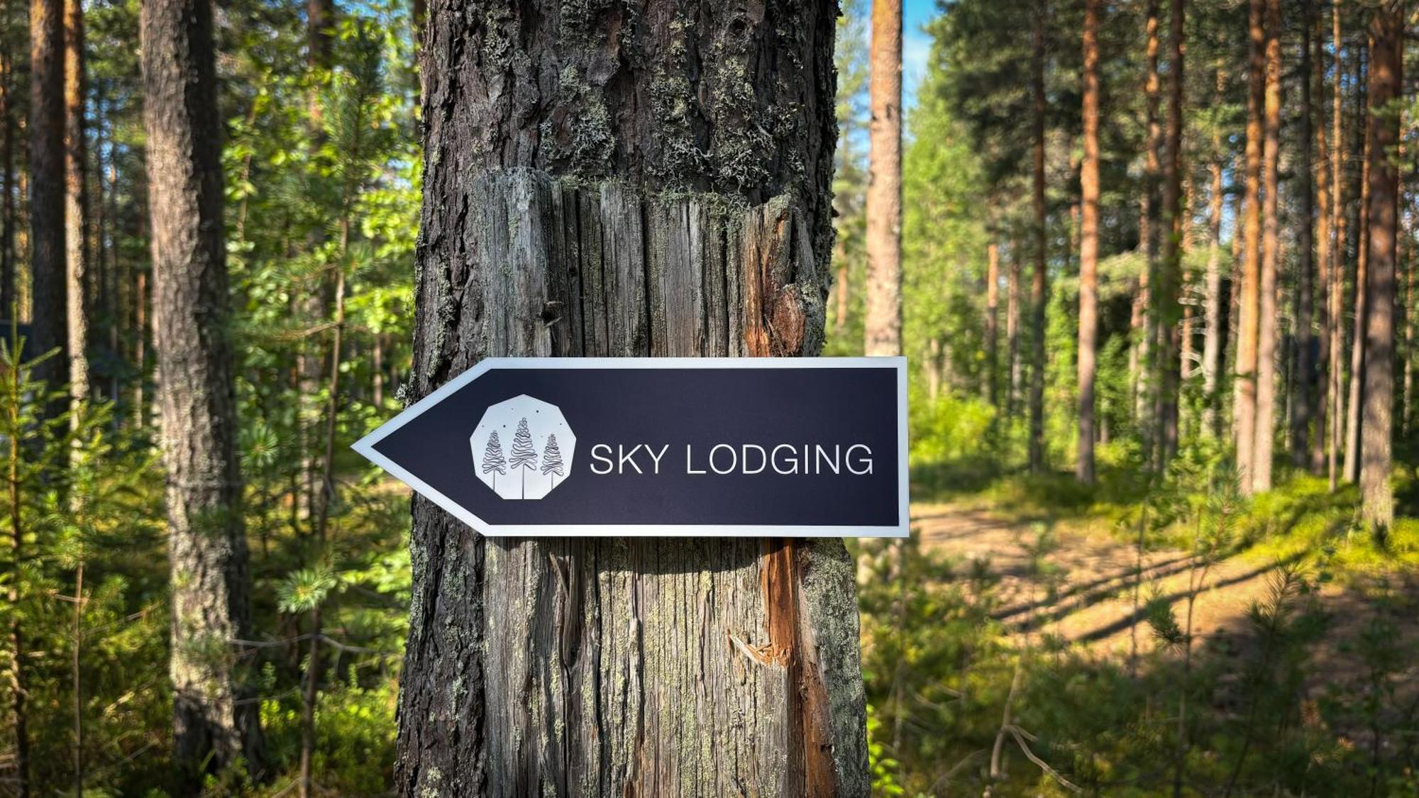 Sky Lodging ~ Sleeping Under The Stars Рованиеми Екстериор снимка